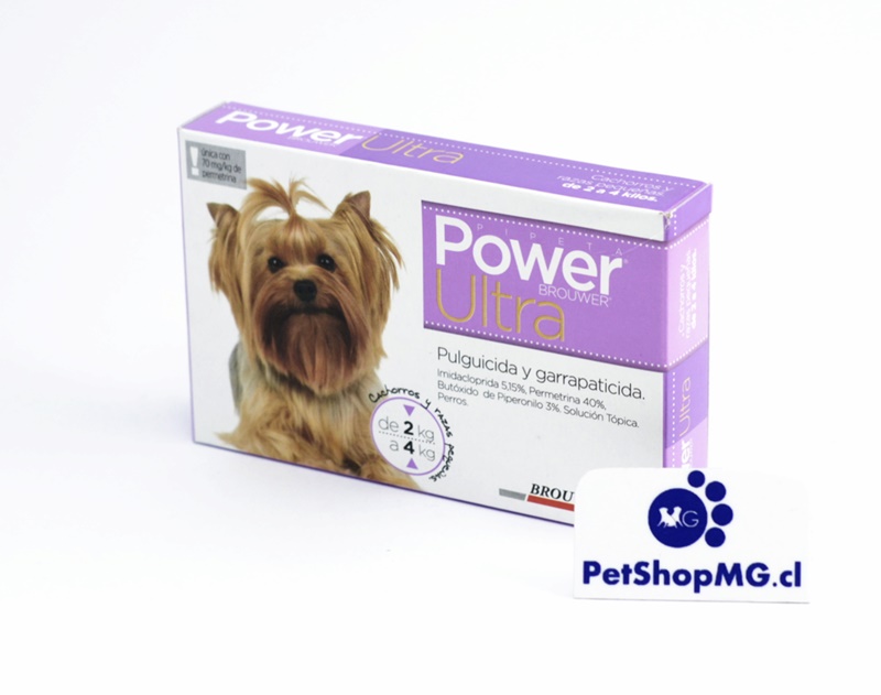 Antiparasitario externo en pipeta para perros de 2 4 kilos. Ayuda a mantener a tu perro sin pulgas ni garrapatas por un periodo de 30 días.