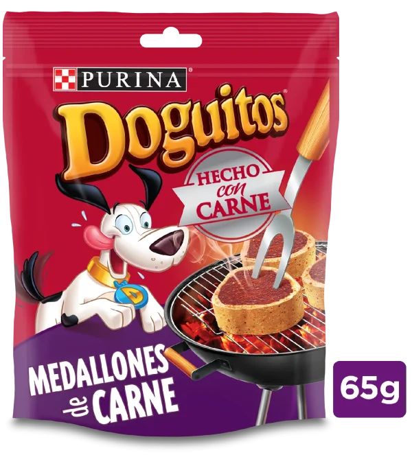 Snack Doguitos Medallon de Carne 65g